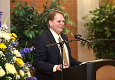 Interim CEU President Mike King speaking